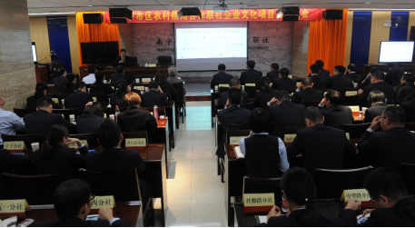 中大咨詢:某農村信用合作聯社企業文化項目啟動大會順利召開 中大咨詢:某農村信用合作聯社企業文化項目啟動大會順利召開