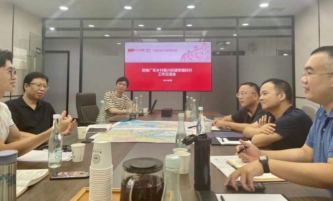中大咨詢集團(tuán)與各地單位召開“助推廣東鄉(xiāng)村振興駐鎮(zhèn)幫鎮(zhèn)扶村工作交流會(huì)”