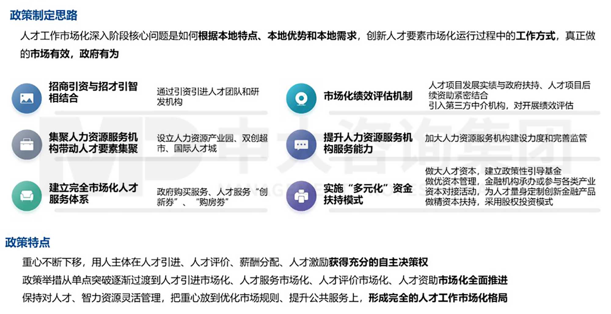 中大咨詢人才工作市場化研究二   理論篇：推進人才工作市場化的宏觀思路