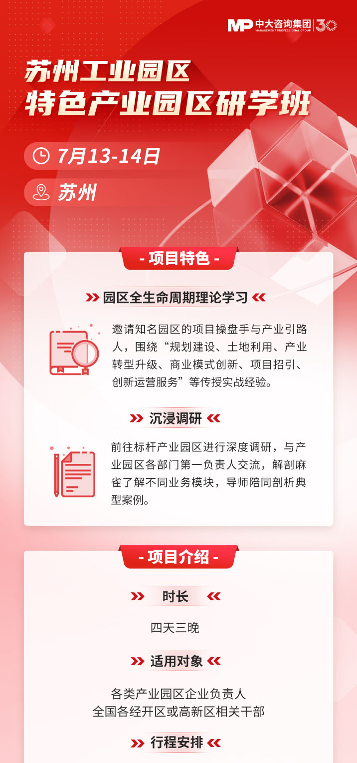 邁向一流!高質量發展背景下,如何打造領先產業園區? 邁向一流!高質量發展背景下,如何打造領先產業園區?