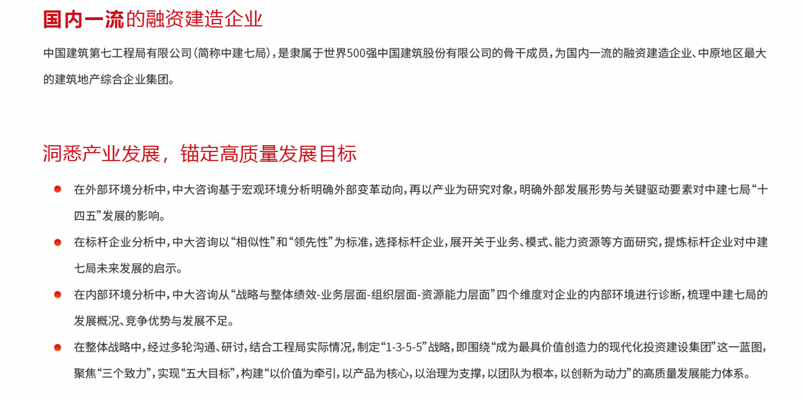 中建七局“十四五”規(guī)劃項(xiàng)目