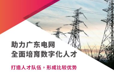 助力廣東電網全面培育數字化人才